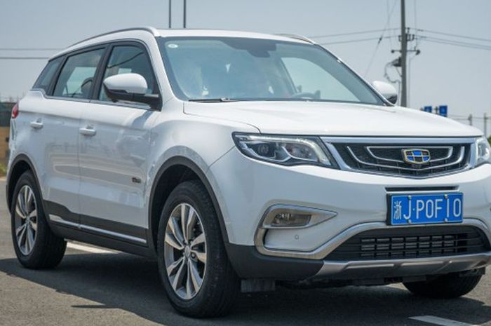 SUV Geely yang ada di China bernama Boyue