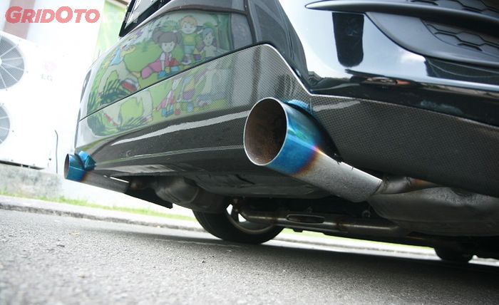 Knalpot 5Zigen jadi tahap awal modifikasi mesin