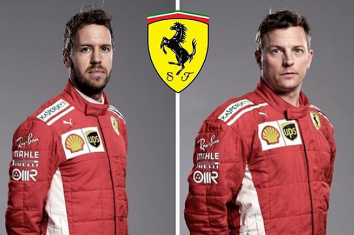 Scuderia Ferrari: Sebastian Vettel dan Kimi Raikkonen