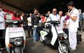 Motor Listrik Honda Mulai Uji Coba Kerjasama Dengan Panasonic