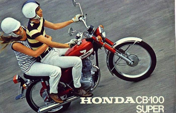 Iklan jadul Honda CB100