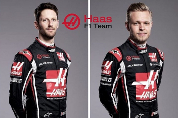 Haas F1 Team: Romain Grosjean dan Kevin Magnussen