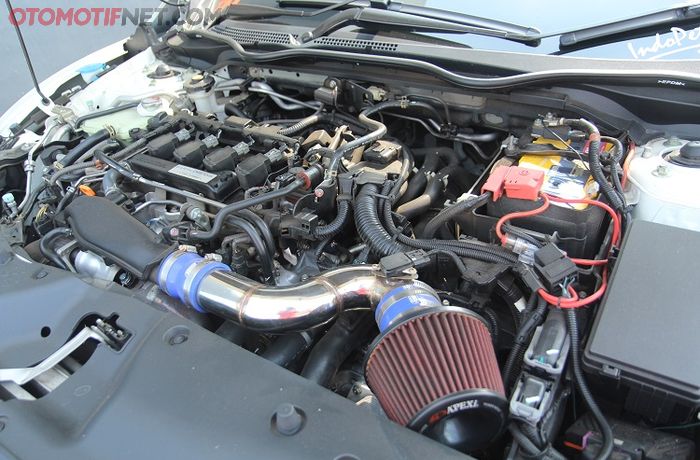 Power mesin meningkat berkat remap ECU dan ganti exhaust system 