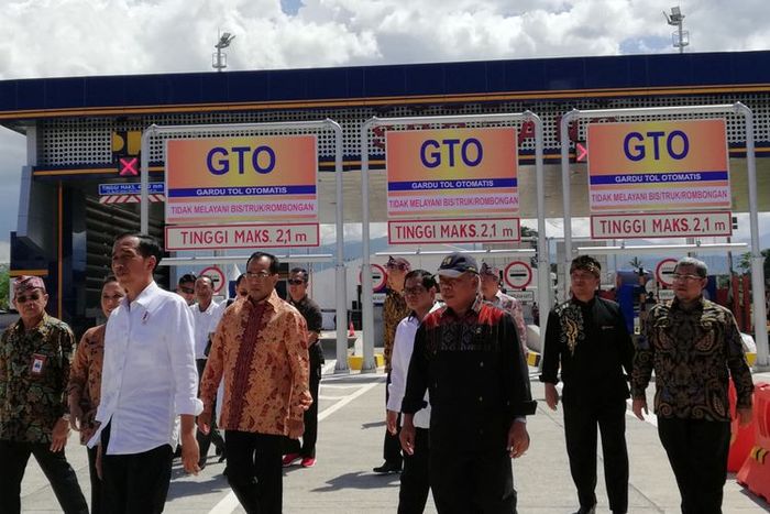Presiden RI Joko Widodo resmikan Jalan Tol Soroja (Soreang- Pasirkoja)