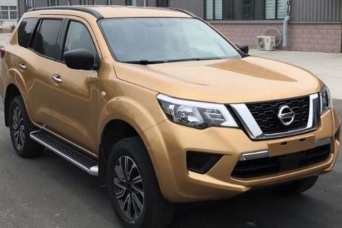 Nissan Terra berbasis pikap Navara tepergok kamera di China