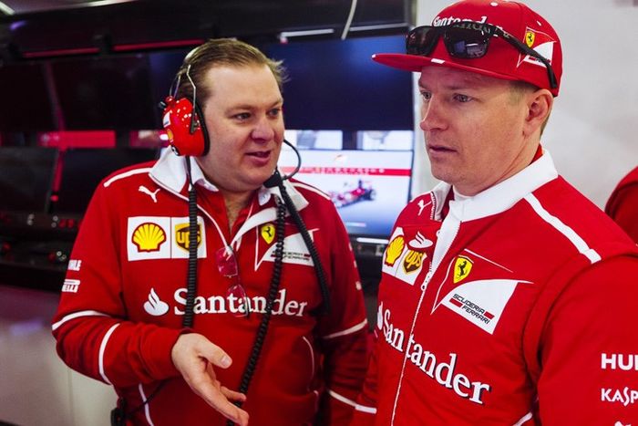 David Greenwood tiga tahun mendampingi Kimi Raikkonen di tim Ferrari