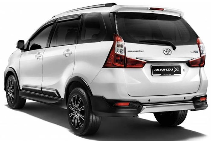 Toyota Avanza tipe 1.5X yang bergenre SUV