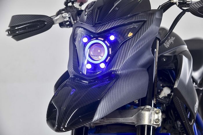 Paruh bebek khas Hypermotard plus headlamp projektor 