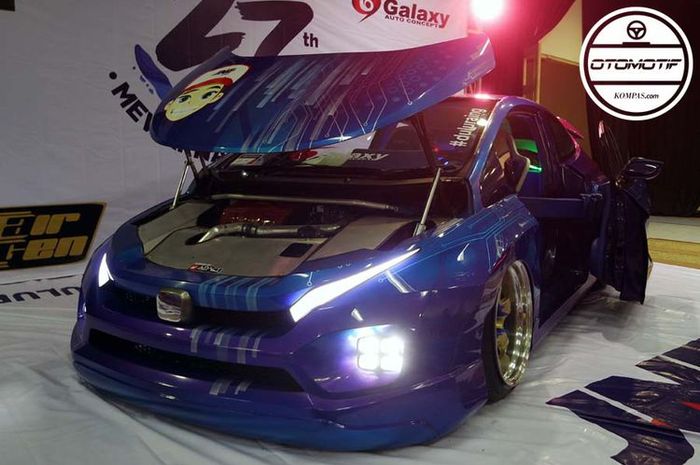 Salah satu peserta di ajang Black Auto Battle