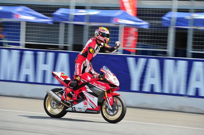 Perayaan Kemenangan Gerry Salim di AP250 ARRC Thailand