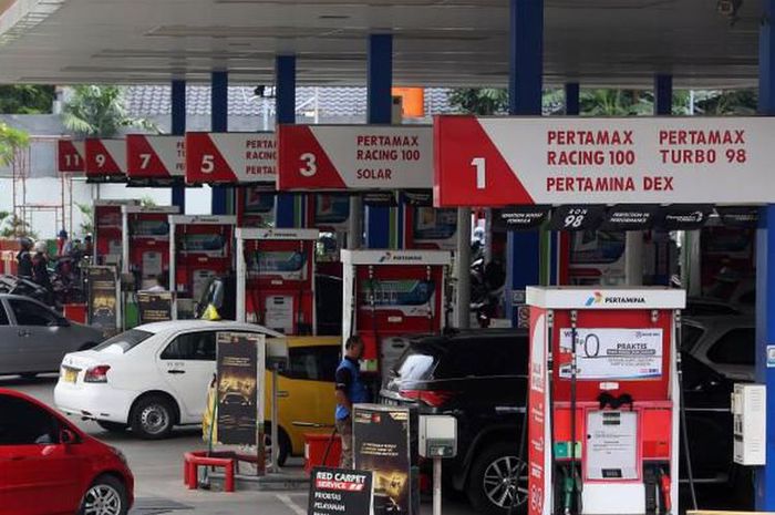 Ilustrasi SPBU Pertamina