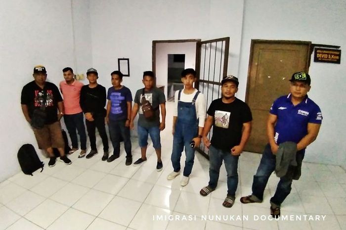 Pembalap grasstrack Malaysia yang ditangkap di Nunukan Kalimantan Utara