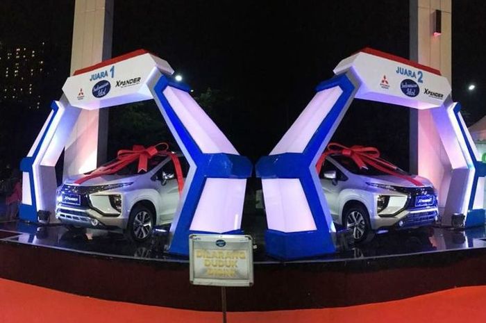 2 unit Mitsubishi Xpander sebagai hadiah juara Indonesian Idol 2018