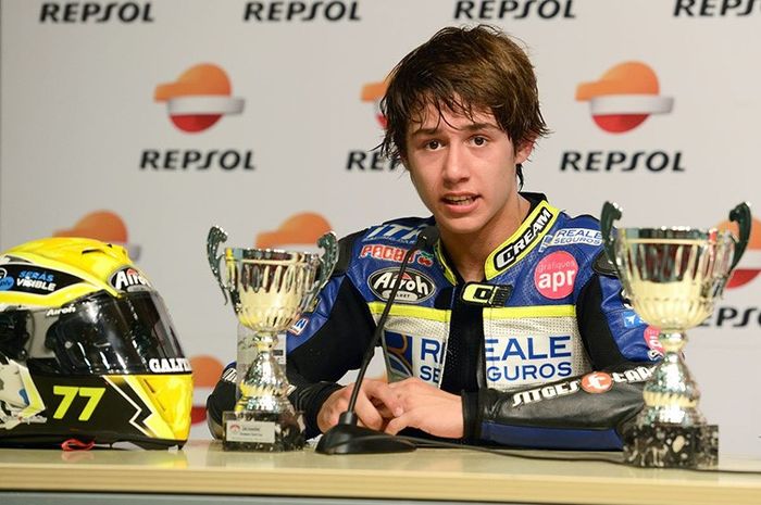 Andreas Perez di ajang FIM CEV Repsol