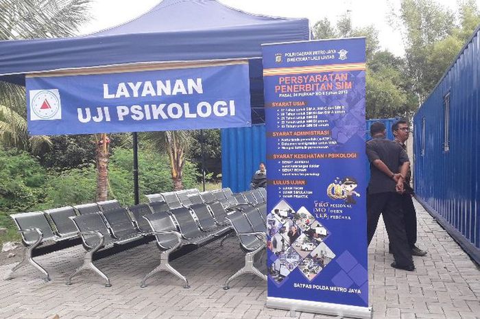 Lokasi Tes Psikologi di Satpas SIM Daan Mogot, Jakarta Barat