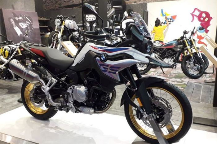 BMW F 850 GS yang diperkenalkan pada gelaran Gaikindo Indonesia International Auto Show (GIIAS) 2018 