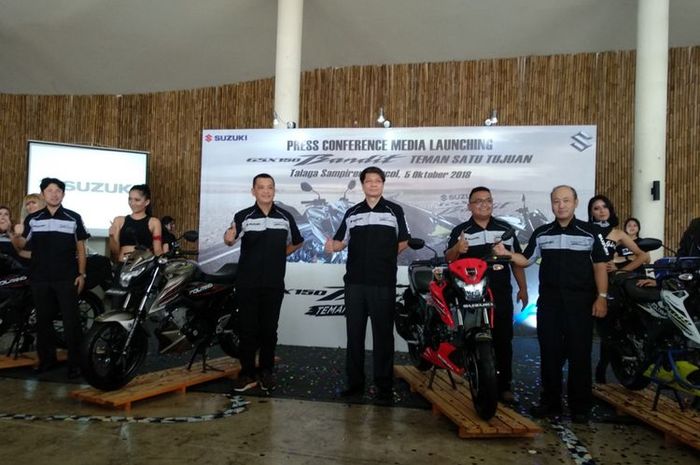 Suzuki menghadirkan Bandit 150 dengan banderol Rp 26 juta(Kompas.com/Setyo Adi)