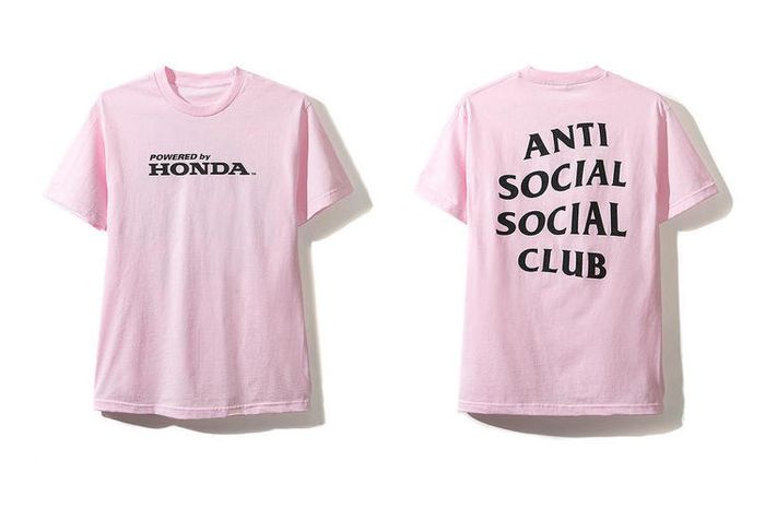 T-shirt kolaborasi Anti Social Social Club dengan Honda