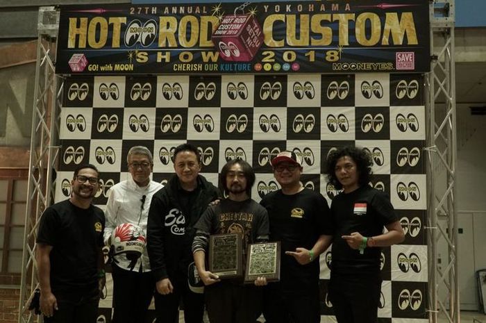 Dua motor builder Indonesia raih penghargaan di Yokohama Hot Rod Custom Show 2018