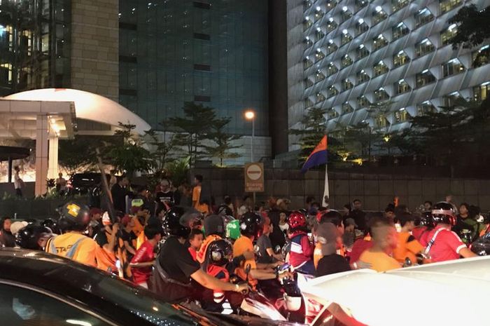 Ilustrasi konvoi Persija