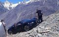Mobil Mewah Bugatti Veyron Vitesse Kecelakaan di Pegunungan Andes, Biaya Perbaikannya Berapa Ya Sob?
