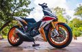 Honda Supra GTR Paling Rakus, Pakai Part Moge Semua