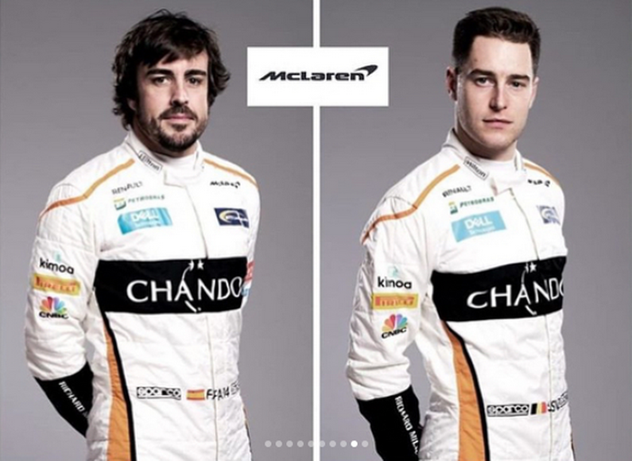 McLaren F1 Team: Fernando Alonso Stoffel Vandoorne