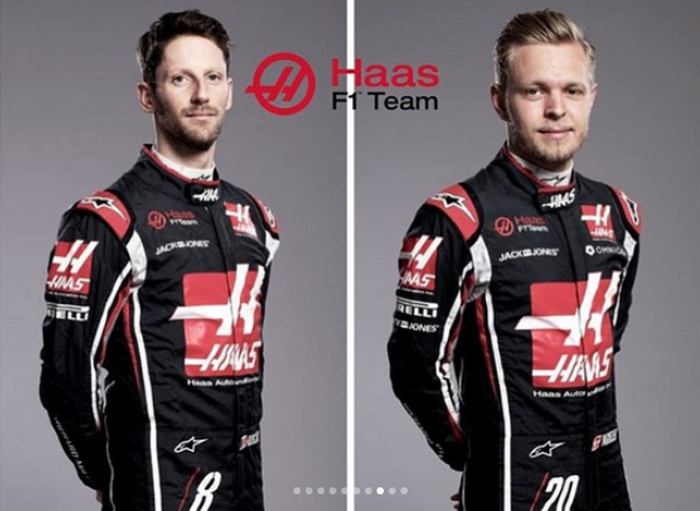 Haas F1 Team: Romain Grosjean dan Kevin Magnussen