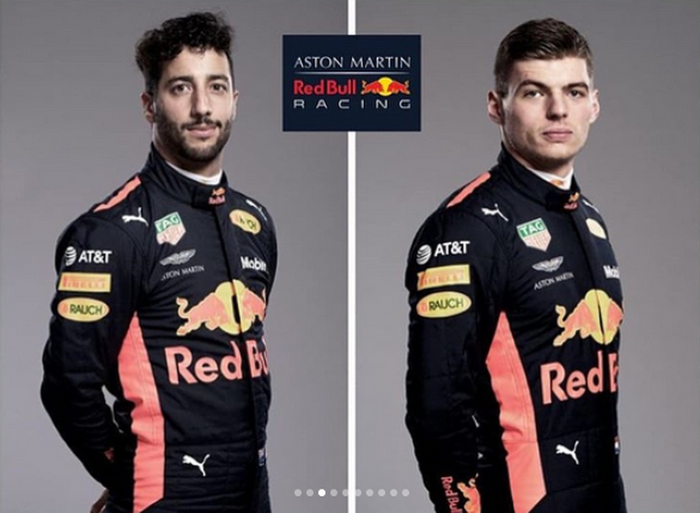 Aston Martin Red Bull Racing: Daniel Ricciardo dan Max Verstappen