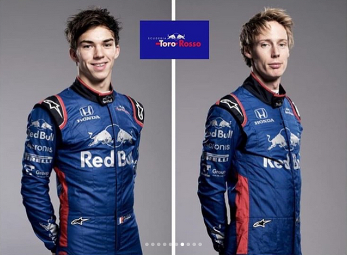 Red Bull Toro Rosso Honda: Pierre Gasly dan Brendon Hartley