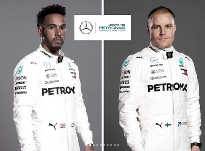 Mercedes AMG Petronas Motorsport: Lewis Hamilton dan Valtteri Bottas