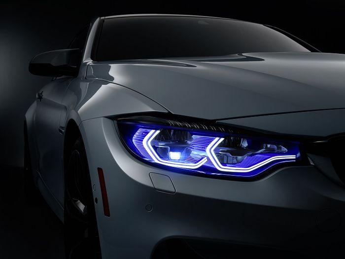 Laser Lamp buatan BMW