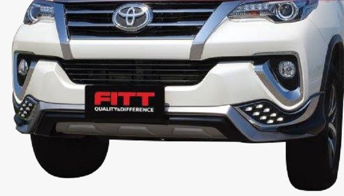 Fitt Auto hanya panel bagian samping bawah bumper, untuk Fortuner dan Pajero, harga mulai Rp 8,8 juta.