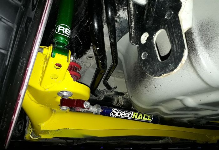  Coilover custom dan underbrace jadi ramuan untuk kaki-kaki