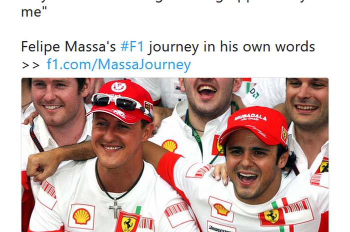 Felipe Massa dan Michael Schumacher