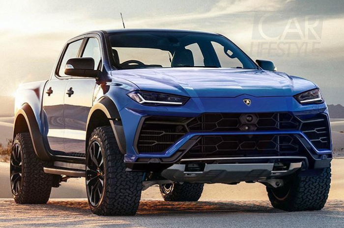 Modifikasi Lamborghini Urus jadi pikap kabin ganda