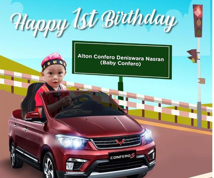 bayi Confero rayakan ulang tahun pertama