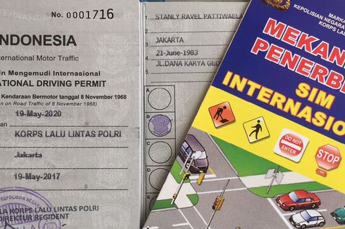 Proses pembuatan SIM Internasional