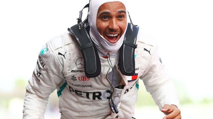 Menang di GP F1 Spanyol, Lewis Hamilton membuat rekor baru sebagai pembalap dengan paling banyak menang dari pole position, 41 kali 