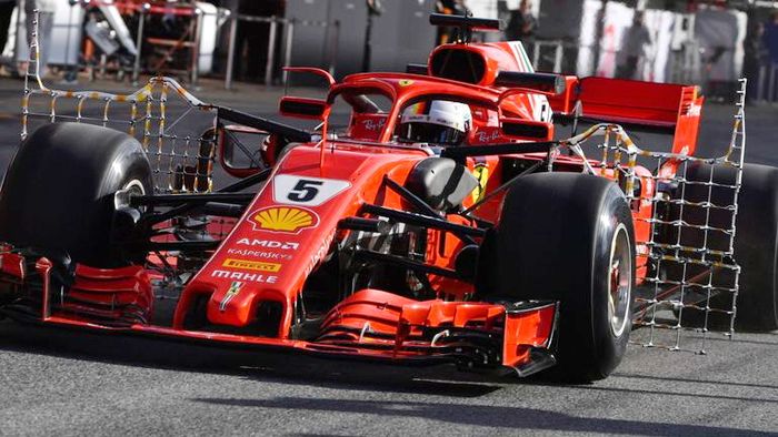 Tes di Barcelona, Ferrari dan Sebastian Vettel terus mencari tahu kelemahan mereka saat di GP F1 Spanyol terutama pada pemakaian ban Pirelli