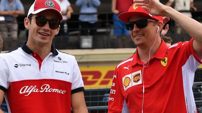 Charles Leclerc ramai dibicarakan sebagai pengganti Kimi Raikkonen di tim Ferrari tahun 2019