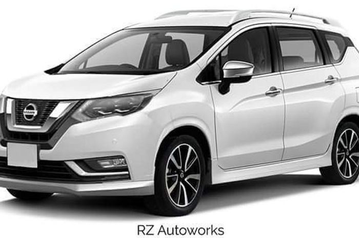 Modifikai digital Mitsubishi Xpander dengan muka Nissan X-Trail