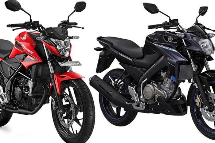 Honda CB 150R Street Fire dan Yamaha All New V-Ixion