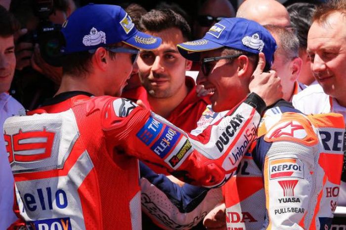 Jorge Lorenzo dan Marc Marquez