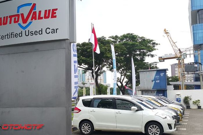 Ilustrasi: Dealer Suzuki Auto Value yang berada di kawasan Tangerang, Banten