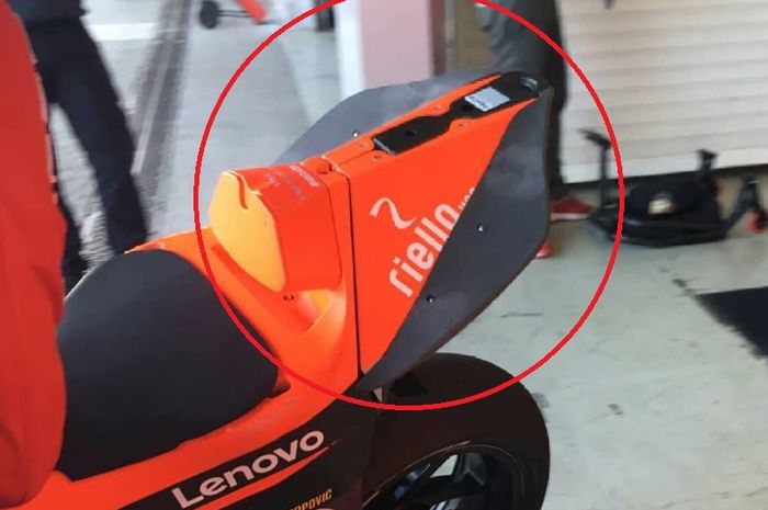 Winglet di motor MotoGP milik Ducati