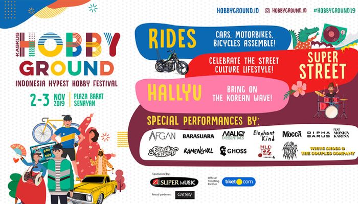 Kaskus HobbyGround bakal digelar pada tanggal 3 hingga 3 November di Plaza Barat Senayan, Jakarta.