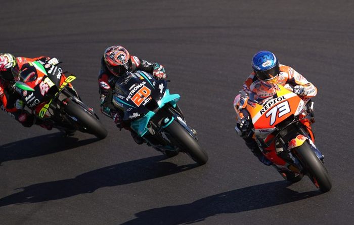 Alex Marquez senang bersaing ketat dengan pembalap berpengalaman di MotoGP Portugal 2020