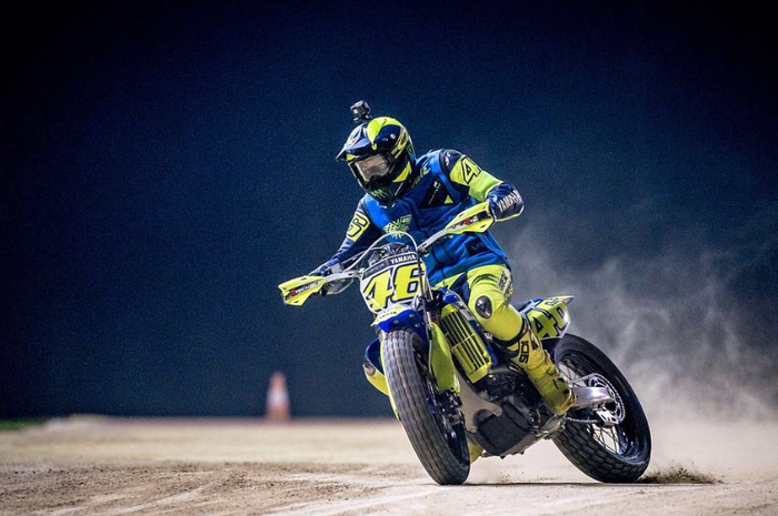 Valentino Rossi pada 100 km dei Campioni 2018