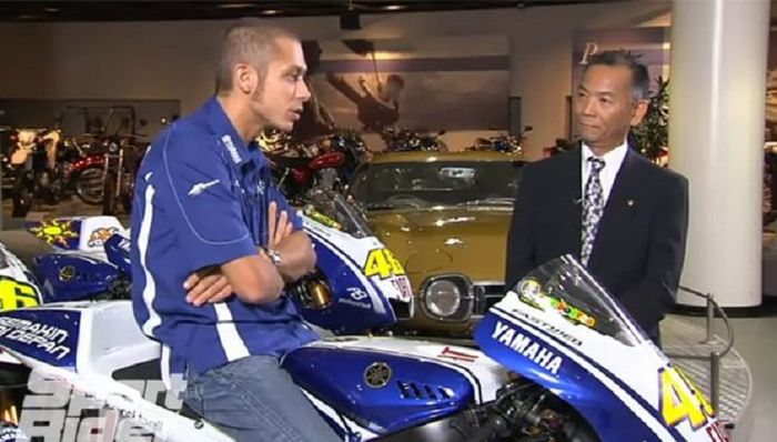 Valentino Rossi dan Masao Furusawa dialog terakhir yang diabadikan dalam video tahun 2010